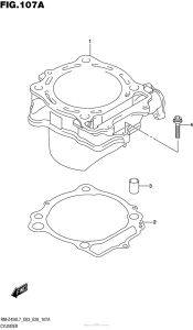 RM-Z450 Цилиндры