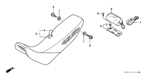 XR250R Пружина