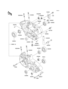  Картер двигателя