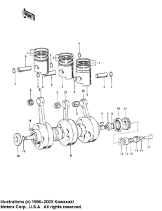  Crankshaft / pistons