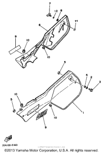 IT490K Боковые обтекатели