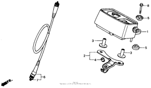 XR600R Speedometer 87