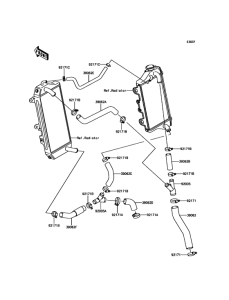  Патрубки охлаждения