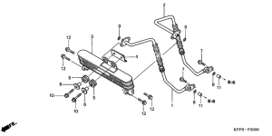 CBF250 Масляный радиатор