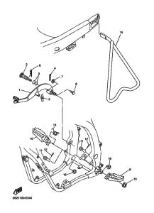  Support & repose pied