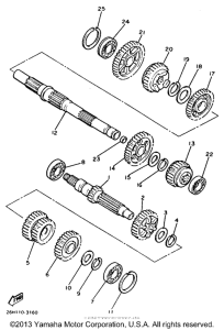 XVZ12TK Трансмиссия