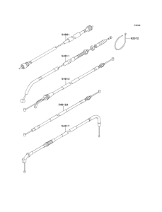 EL250 Тросы управления