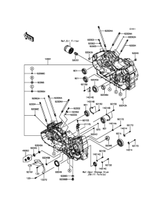 VN1700 Картер двигателя