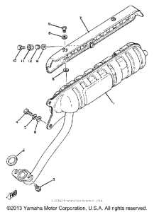 MJ50 Выхлопная система