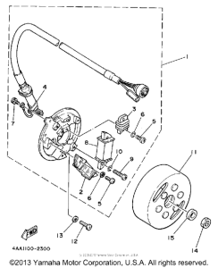 WR500ZE Генератор