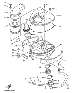 TDM850 Впускная система