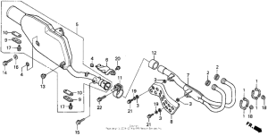 XR650L Глушитель