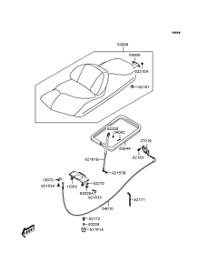 SC250 Сиденье