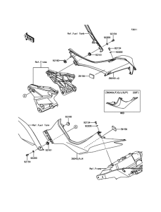ZR1000 Боковые обтекатели