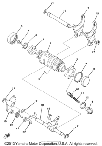 DT250D Переключение скоростей