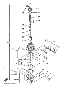 SR125 Карбюратор