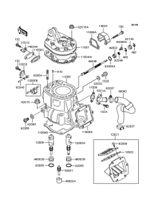  Цилиндр и головка цилиндров