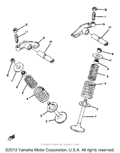 TT500G Клапана
