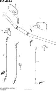VZR1800BZ Handlebar (Vzr1800Bzl5 E28)