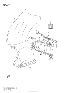 AN400 (ABS) Приборная панель