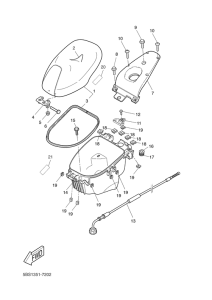 YQ50L Seat & carrier