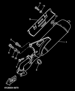 CW50 Выхлопная система