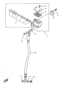 CY50R Bomba de freno delantera