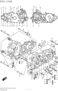 AN650 Картер двигателя