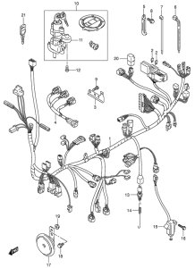 SV1000 Жгут проводов