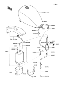 VN750 Канистра осушителя