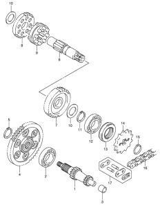 JR50 Трансмиссия
