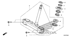 VFR1200F (DCT) Траверса нижняя