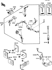 VN1500 Замок зажикания