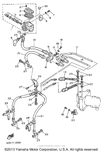 FJ1200ADC Главный тормозной цилиндр