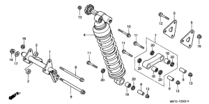 XL1000V Rear cushion