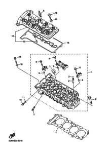 FJR1300 Цилиндр
