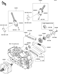 VN1700 Коленвал