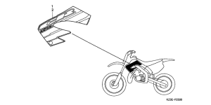CR250R Label read the manual
