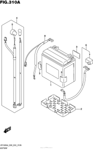 VZ1500 Аккумулятор