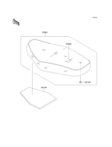 EJ650 Сиденье
