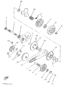 CW50R Сцепление