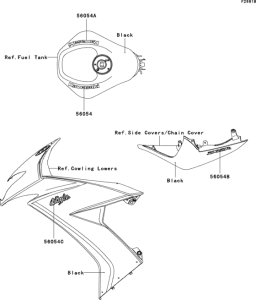 ZX1000 Decals(black)(e8f)