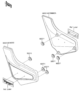 ZN1300 Крышка боковая