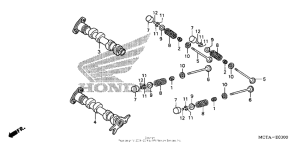 FSC600 (ABS) Распределительный вал и клапана