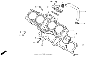 CB400F Цилиндры