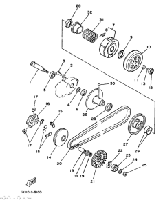 YE50 Сцепление