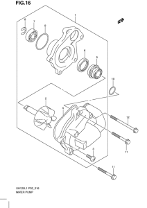 UH125 Водяная помпа
