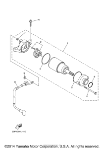 XTZ1200E Стартер
