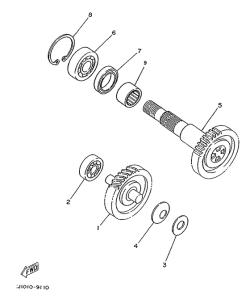 YE80 Трансмиссия