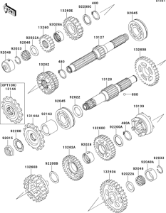 ZR1200 Трансмиссия